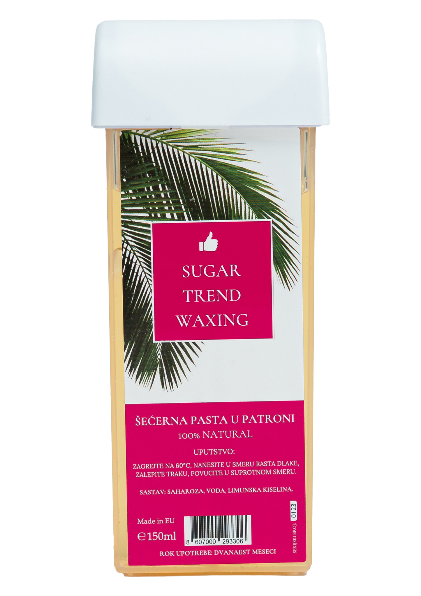 Šećerna pasta patrona 150 ml